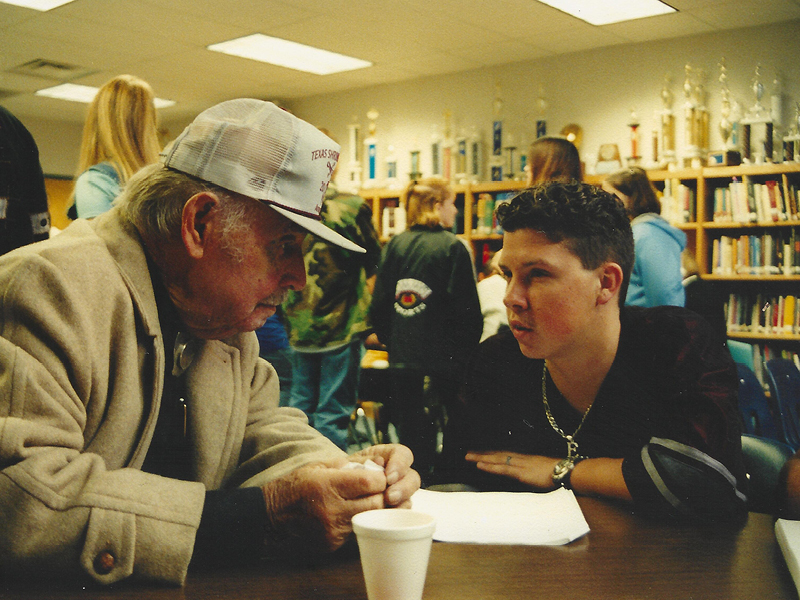 Teens Interview Local Veterans