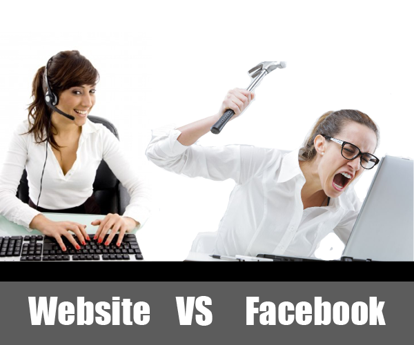 Use Website, Not Facebook for Promotions Hub