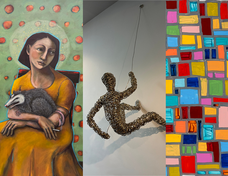 Art Exhibition Features Works by Nelson, Gorham, and Mason