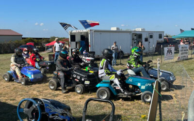 It’s Off to the Lawn Mower Races In Gun Barrel City