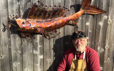 Moving Figures: Martin Creates Captivating Metal and Kinetic Art