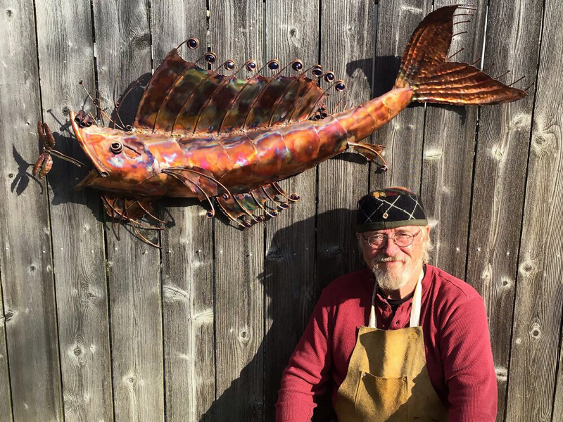 Moving Figures: Martin Creates Captivating Metal and Kinetic Art