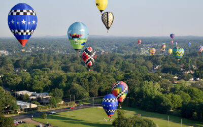 Balloons and Music Fill the Air in Longview