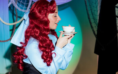 Tea Party and a Play with The Little Mermaid