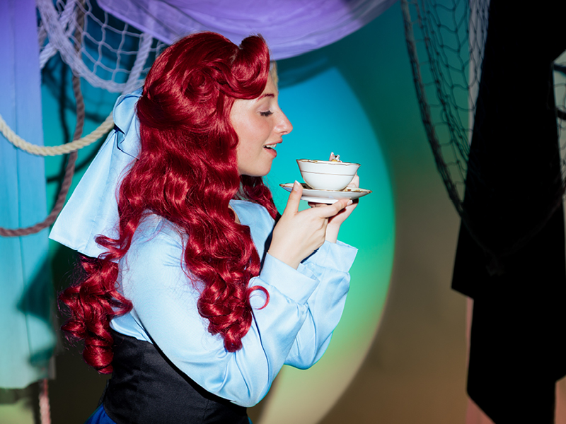 Tea Party and a Play with The Little Mermaid