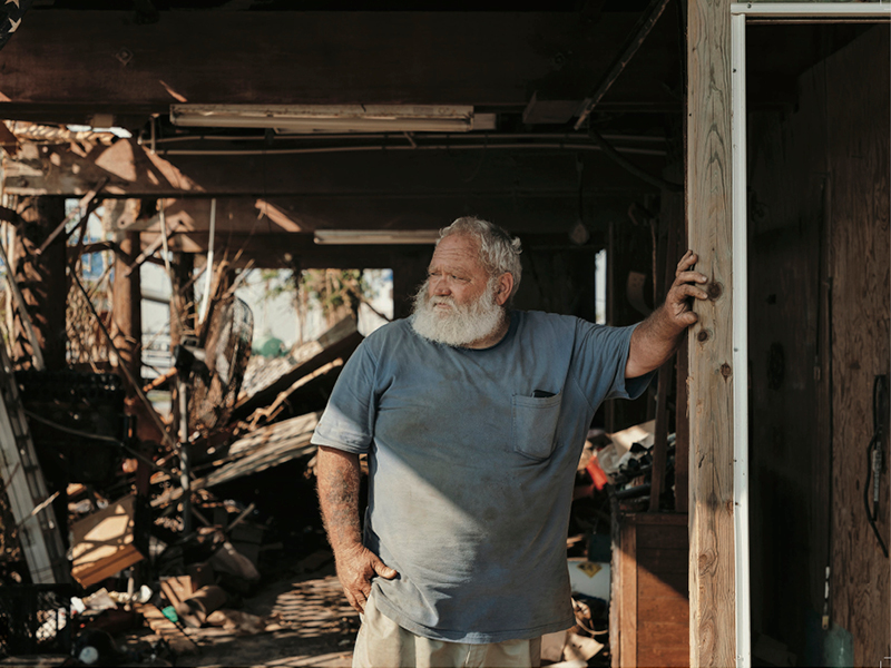 Exhibit Shows Human Resilience and Kindness in Storm Devastation