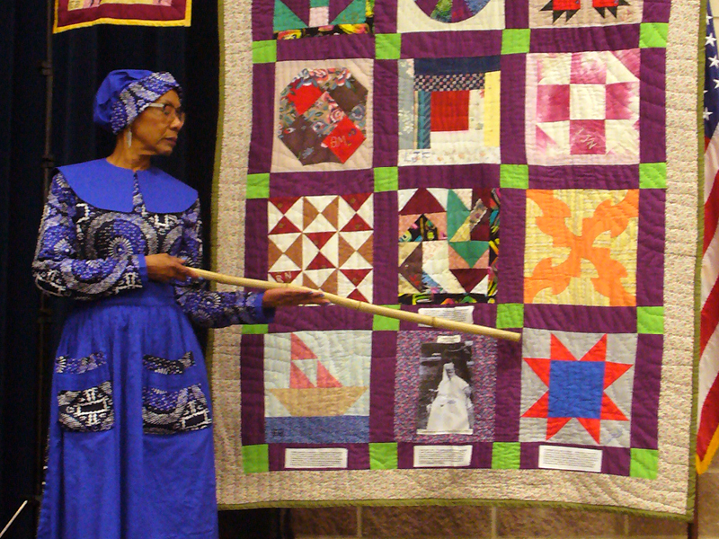 Pleasant Hill Quilters Demonstrate Undertold Stories